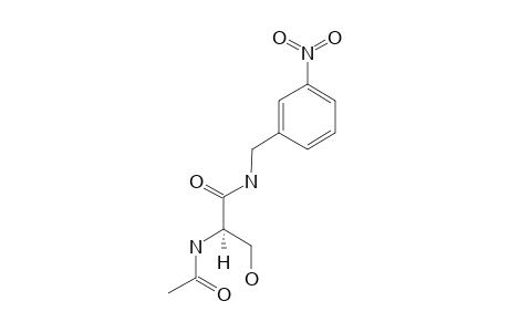 (R)-N-(3-NITROBENZYL)-2-ACETAMIDO-3-HYDROXYPROPIONAMIDE