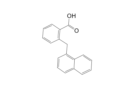 2-(1-naphthalenylmethyl)benzoic acid