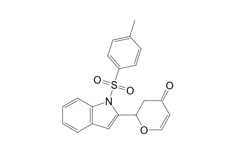 2-[1-(Toluene-4-sulfonyl)-1H-indol-2-yl]-2,3-dihydropyran-4-one