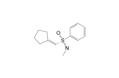 (-)-(S)-(Cyclopentylidenemethyl)-N-methyl-S-phenylsulfoximine