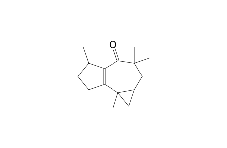 3,3,5,7b-Tetramethyl-1,1a,2,3,5,6,7,7b-octahydro-4H-cyclopropa[e]azulen-4-one
