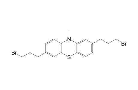 2,7-bis(3-bromanylpropyl)-10-methyl-phenothiazine