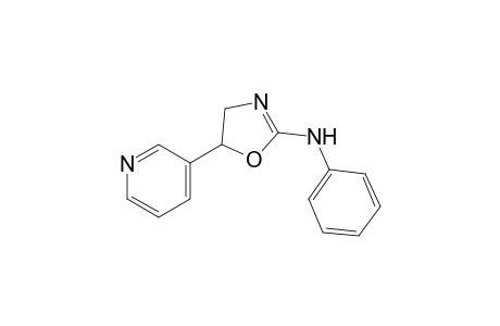 2-Anilino-5-(3-pyridyl)-2-oxazoline