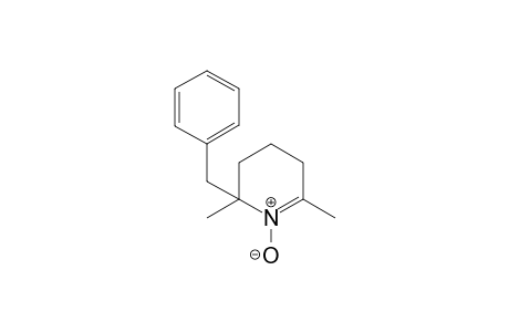 2-Benzyl-2,6-dimethyl-2,3,4,5-tetrahydro-pyridine 1-oxide
