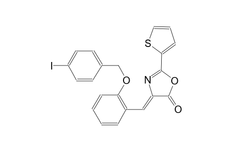 (4Z)-4-{2-[(4-iodobenzyl)oxy]benzylidene}-2-(2-thienyl)-1,3-oxazol-5(4H)-one
