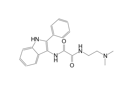 ethanediamide, N~1~-[2-(dimethylamino)ethyl]-N~2~-(2-phenyl-1H-indol-3-yl)-