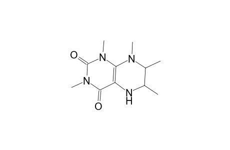 1,3,6,7,8-Pentamethyl-5,6,7,8-tetrahydro-2,4(1H,3H)-pteridinedione