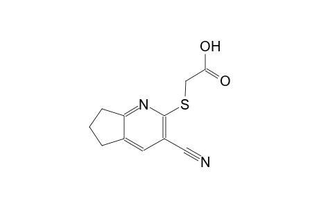 acetic acid, [(3-cyano-6,7-dihydro-5H-cyclopenta[b]pyridin-2-yl)thio]-