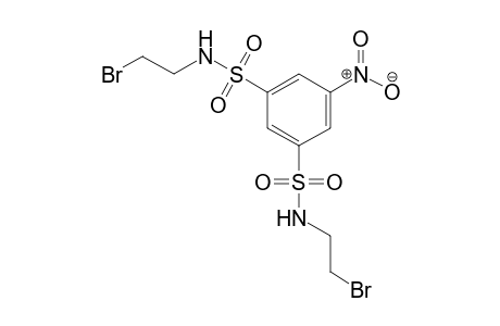 1,3-Benzenedisulfonamide, N1,N3-bis(2-bromoethyl)-5-nitro-