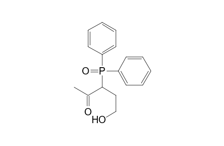 2-Pentanone, 3-(diphenylphosphinyl)-5-hydroxy-