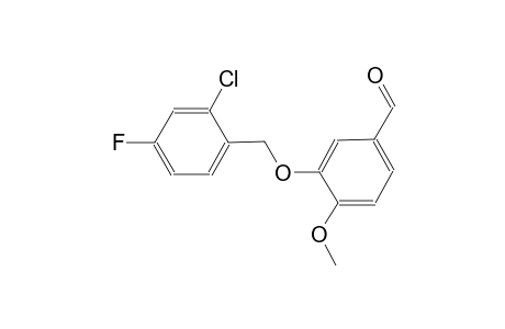 3-[(2-chloro-4-fluorobenzyl)oxy]-4-methoxybenzaldehyde