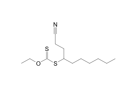 1-Cyano-3-[(ethoxycarbothioyl)sulfanyl]-nonane