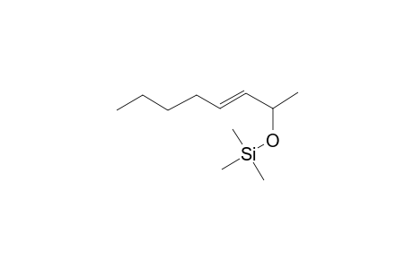 3-Octen-2-ol, (E)-, tms derivative