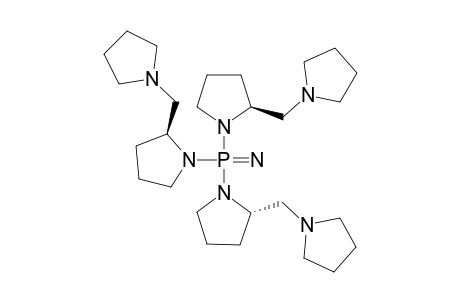 TRIS-[2-(PYRROLIDIN-1-YLMETHYL)-PYRROLIDIN-1-YL]-PHOSPHAZENE