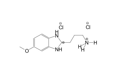 2-(3-ammoniopropyl)-5-methoxy-1H-benzo[d]imidazol-3-ium chloride