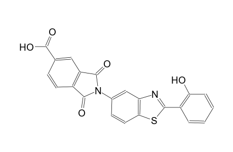 1H-isoindole-5-carboxylic acid, 2,3-dihydro-2-[2-(2-hydroxyphenyl)-5-benzothiazolyl]-1,3-dioxo-