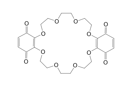 13,16,29,32-Tetraoxo-2,5,8,11,18,21,24,27-octaoxatricyclo[26.4.0.4(12,17)]dotriaconta-1(28),12(17),14(15),30(31)-tetraene(diquino-24-crown-8)