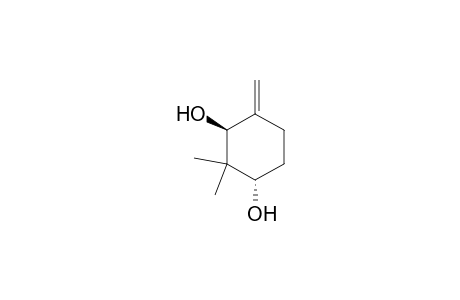 1,3-Cyclohexanediol, 2,2-dimethyl-4-methylene-, (1S-trans)-