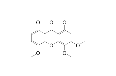 1,8-DIHYDROXY-4,5,6-TRIMETHOXYXANTHONE