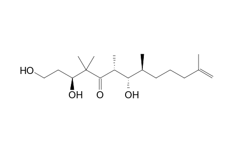 (3S,6R,7S,8S)-1,3,7-Trihydroxy-4,4,6,8,12-pentamethyl-12-tridecen-5-one