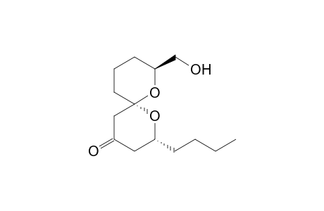 (2R,6R,8S)-2-Butyl-8-((hydroxy)methyl)-1,7-dioxaspiro[5.5]undecan-4-one