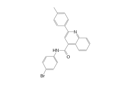 4-quinolinecarboxamide, N-(4-bromophenyl)-2-(4-methylphenyl)-