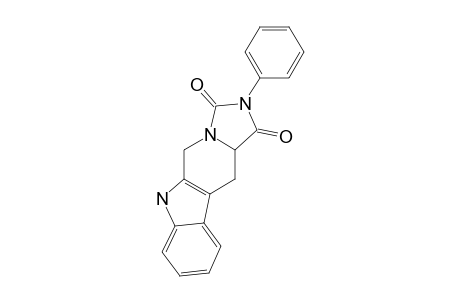 2-PHENYL-1,3-DIOXO-6H-1,2,3,5,11,11A-HEXAHYDROIMIDAZO-[1,5-B]-BETA-CARBOLINE