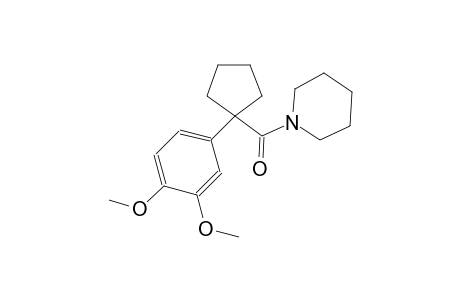 [1-(3,4-Dimethoxyphenyl)cyclopentyl](piperidin-1-yl)methanone
