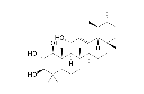 1.beta.,2.alpha.,3.beta.,11.alpha.-Tetrahydroxy-urs-12-ene