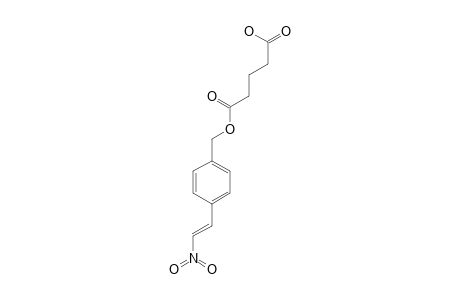 4-[(E)-2-NITROETHENYL]-BENZYL-HYDROGEN-PENTANEDIOATE