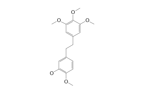3'-HYDROXY-3,4,4',5-TETRAMETHOXYBIBENZYL