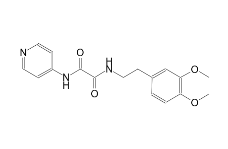ethanediamide, N~1~-[2-(3,4-dimethoxyphenyl)ethyl]-N~2~-(4-pyridinyl)-