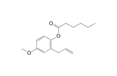 2-allyl-4-methoxyphenyl hexanoate