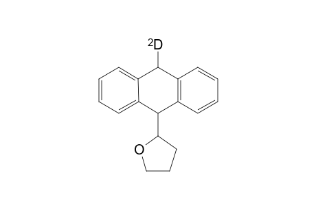 9(10)-deutero-9,10-dihydro-9-(tetrahydro-2-furyl)-anthracene