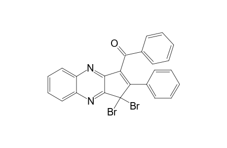 (1,1-dibromo-2-phenyl-1H-cyclopenta[b]quinoxalin-3-yl)(phenyl)methanonequinoxalin-3-yl)(phenyl)methanone