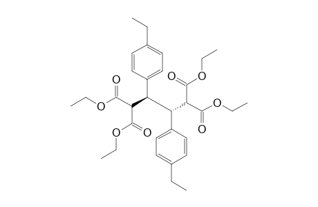 (2R,3S)-2,3-bis(4-ethylphenyl)butane-1,1,4,4-tetracarboxylic acid tetraethyl ester