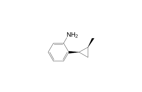 2-[(1R,2S)-2-methylcyclopropyl]aniline