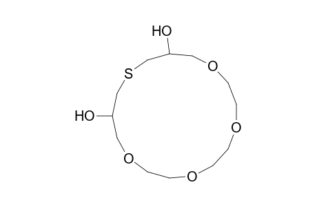 12,16-dihydroxy-1,4,7,10-tetraoxa-14-thiacycloheptadecane