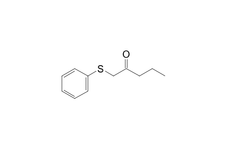 1-phenylsulfanylpentan-2-one