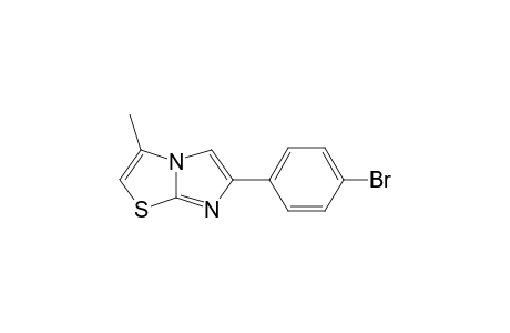 6-(4-bromophenyl)-3-methylimidazo[2,1-b][1,3]thiazole