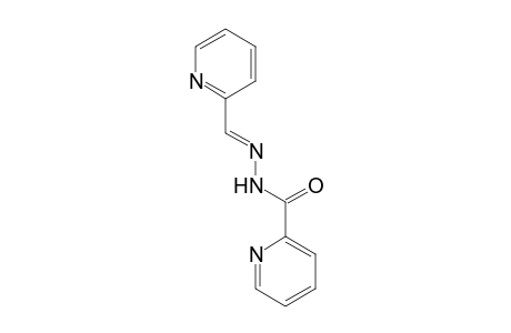 N-[(E)-2-pyridinylmethylideneamino]-2-pyridinecarboxamide