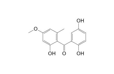 (2,5-dihydroxyphenyl) (2-hydroxy-4-methoxy-6-methylphenyl)-methanone