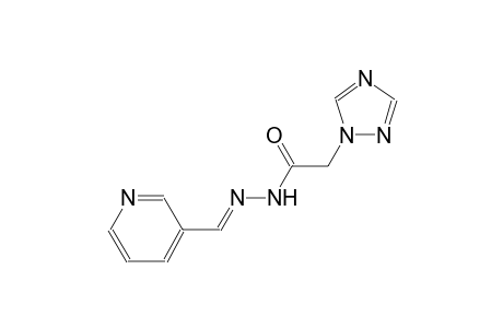 N'-[(E)-3-pyridinylmethylidene]-2-(1H-1,2,4-triazol-1-yl)acetohydrazide