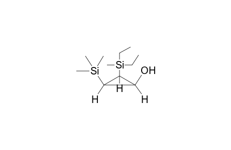 (CIS,CIS)-1-TRIMETHYLSILYL-2-HYDROXY-3-METHYLDIETHYLSILYLCYCLOPROPANE