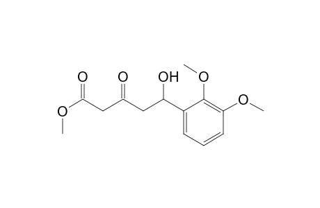 Benzenepentanoic acid, .delta.-hydroxy-2,3-dimethoxy-.beta.-oxo-, methyl ester