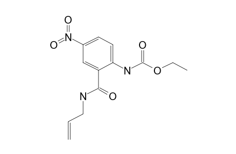 Benzamide, N-allyl-2-carbethoxyamino-5-nitro-