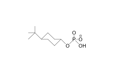 Phosphoric acid, trans-4-tert-butyl-cyclohexyl ester anion