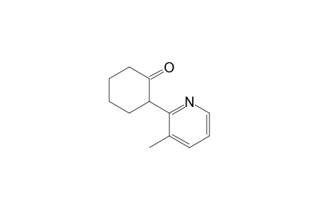 2-(3-Methylpyridin-2-yl)cyclohexanone