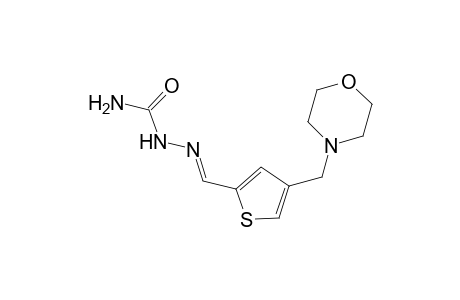 Morpholine, 4-[[5-[[(E)-2-(aminocarbonyl)hydrazono]methyl]-3-thienyl]methyl]-