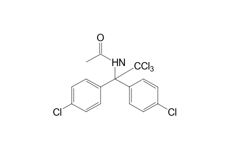 N-[1,1-bis(p-chlorophenyl)-2,2,2-trichloroethyl]acetamide